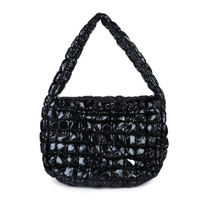 ''Shine'' Puffer Shopper