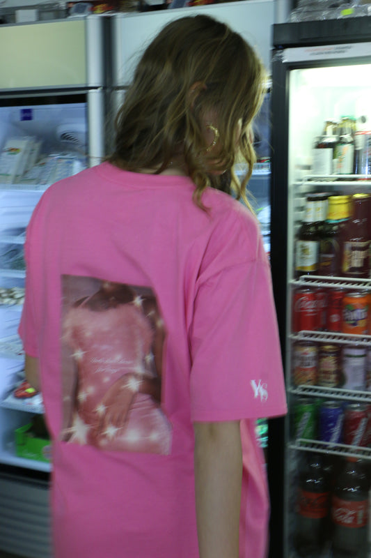 'too Glamorous'' Pink T-Shirt