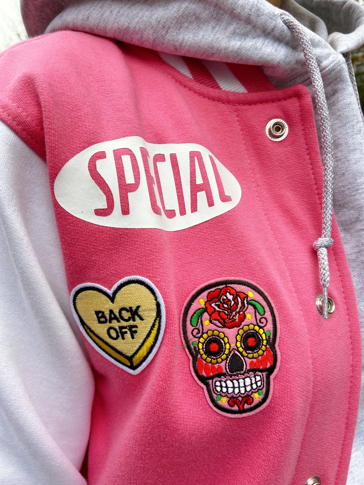 SOLD OUT ''Special'' Pink Baseball Jacket