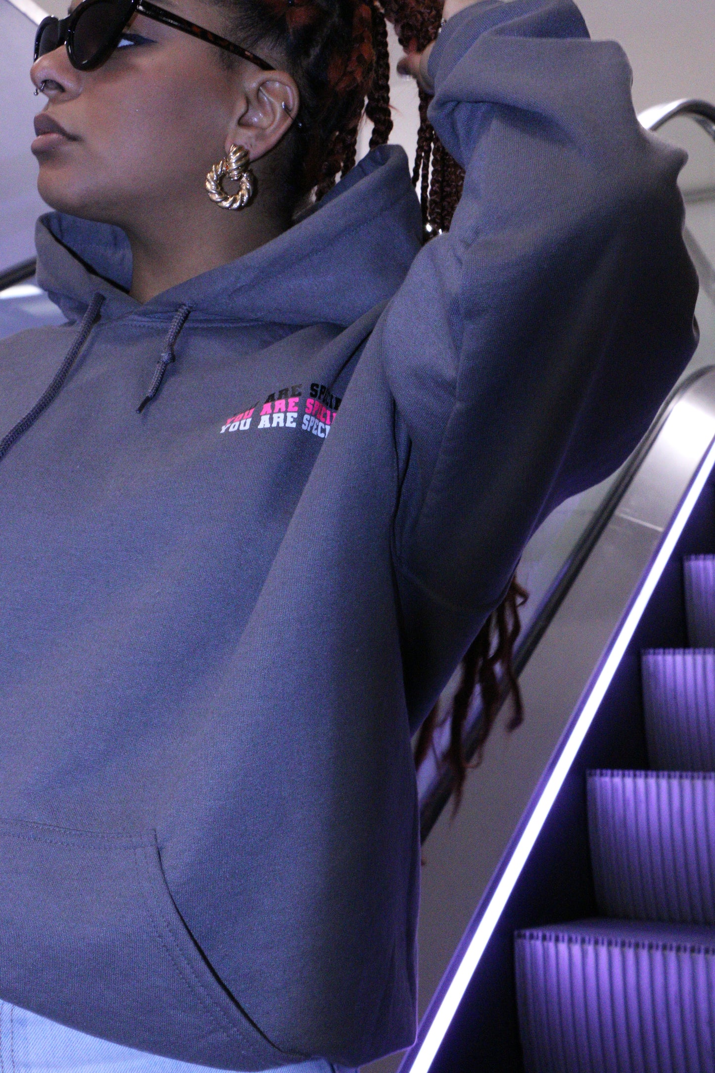 ''You Are Special'' Dark Grey Hoodie