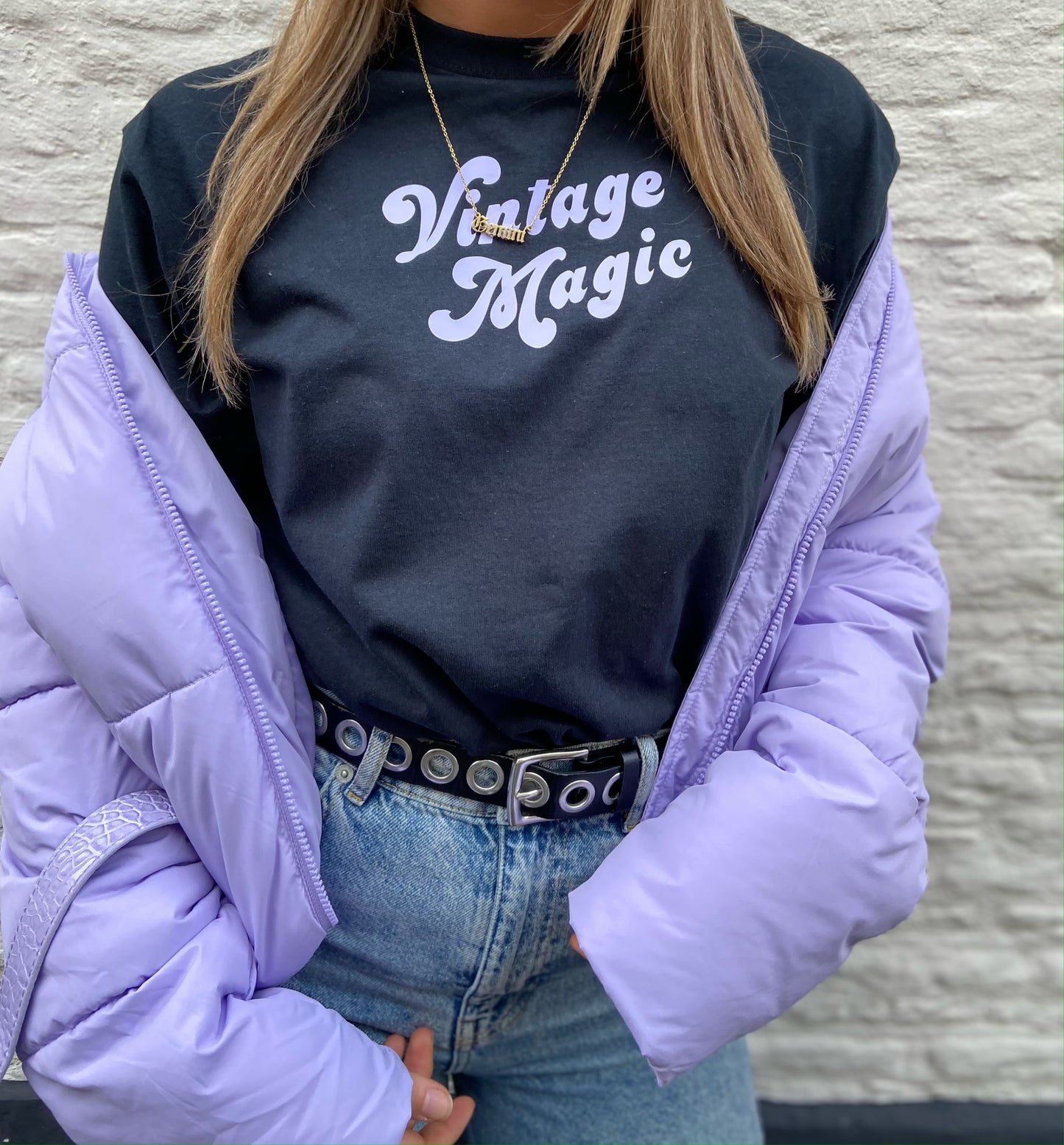 ''Vintage Magic'' Black T-Shirts