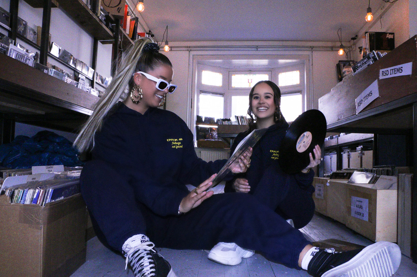 ''Error Feeling Not Found'' Navy Tracksuit