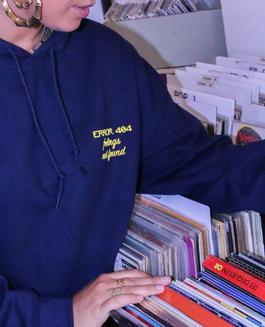 ''Error Feeling Not Found'' Navy Tracksuit