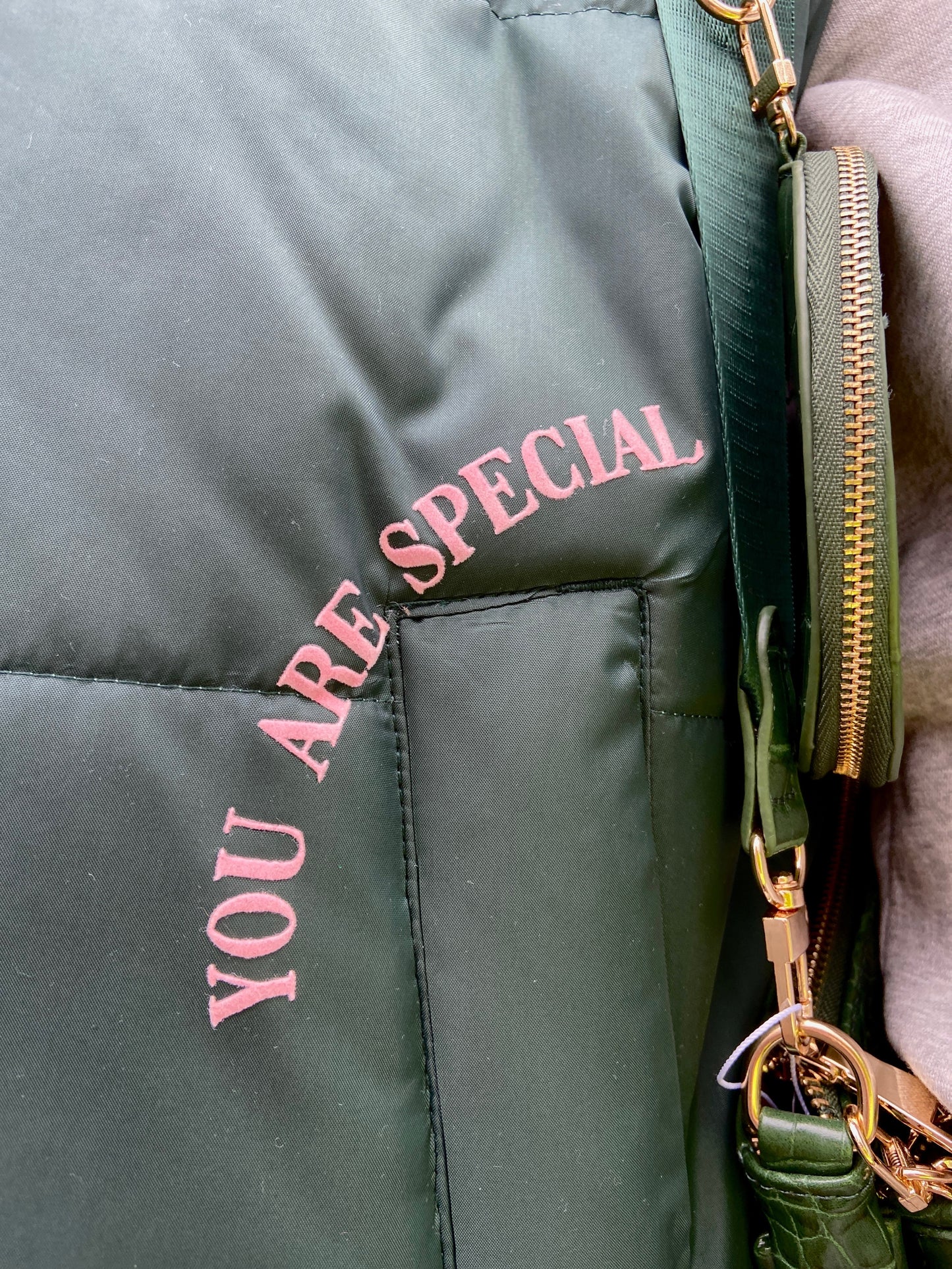SOLD OUT ''Heaven'' Green Bodywarmer