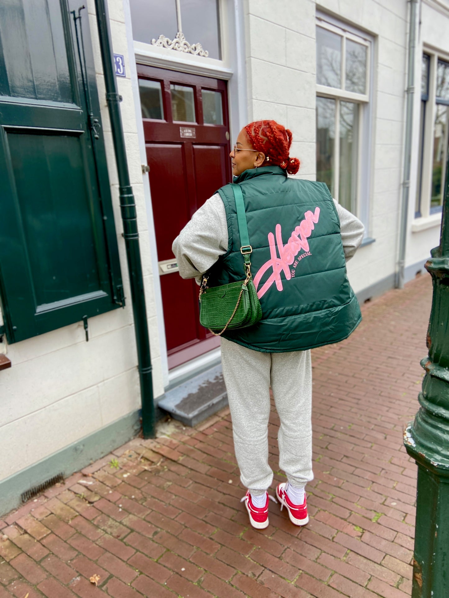 SOLD OUT ''Heaven'' Green Bodywarmer