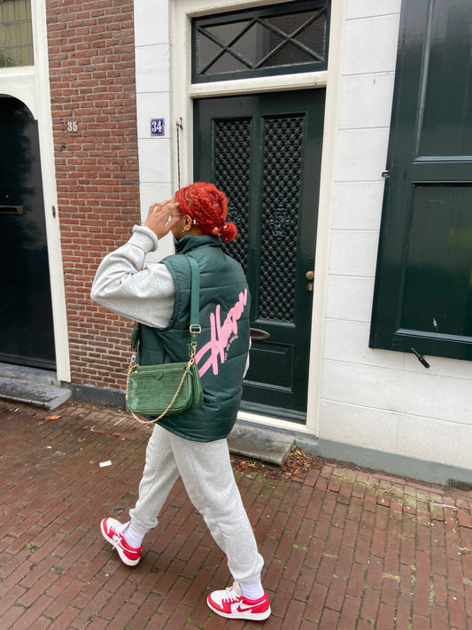 SOLD OUT ''Heaven'' Green Bodywarmer