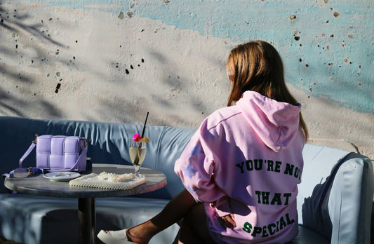 ''You're Not That Special'' Baby Pink Hoodie