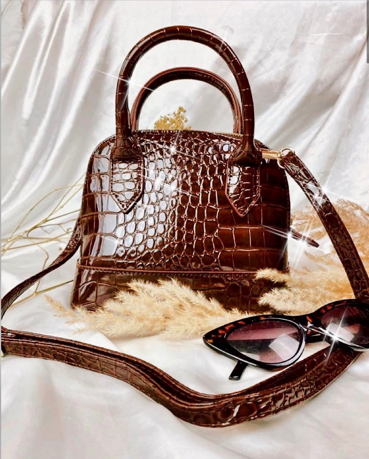 ''Cocoa Cutie'' Brown Bag