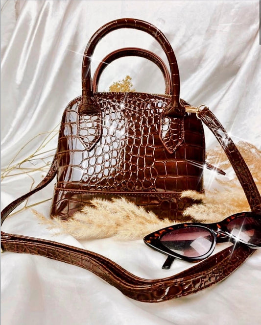 ''Cocoa Cutie'' Brown Bag