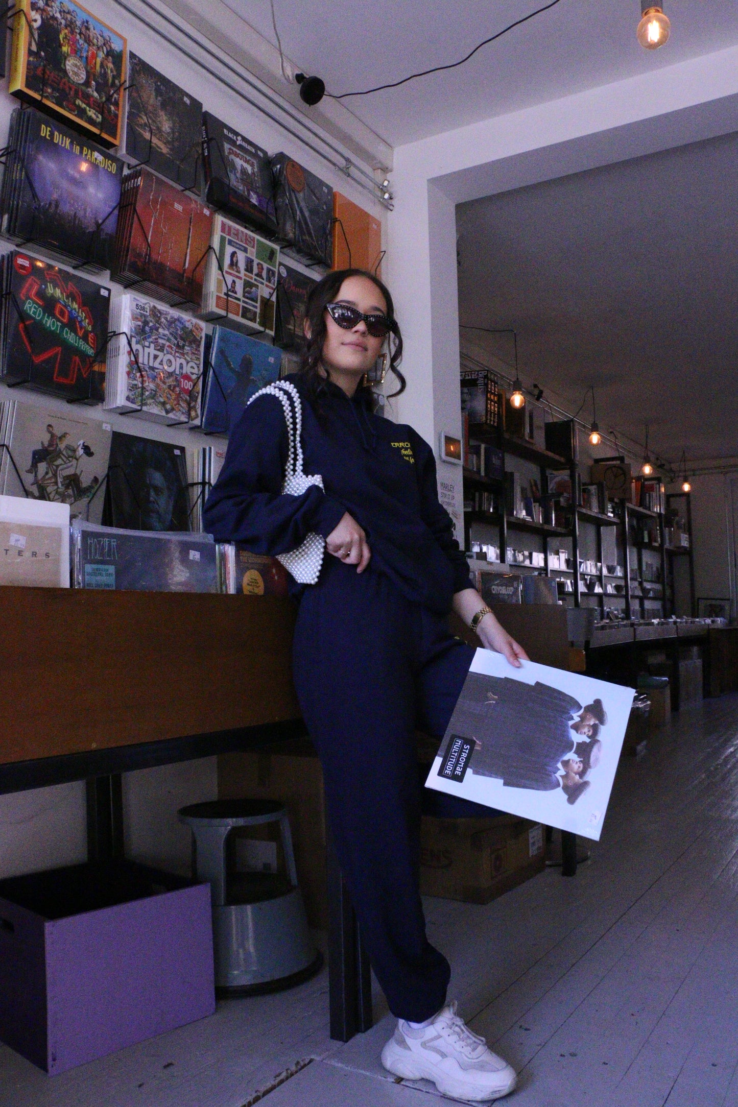 ''Error Feeling Not Found'' Navy Tracksuit