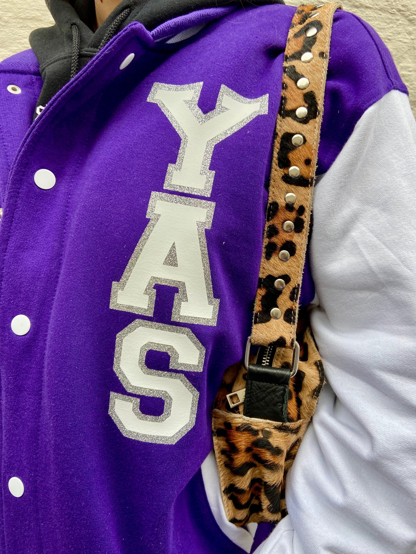 SOLD OUT ''Back Of'' Purple Baseball Jacket