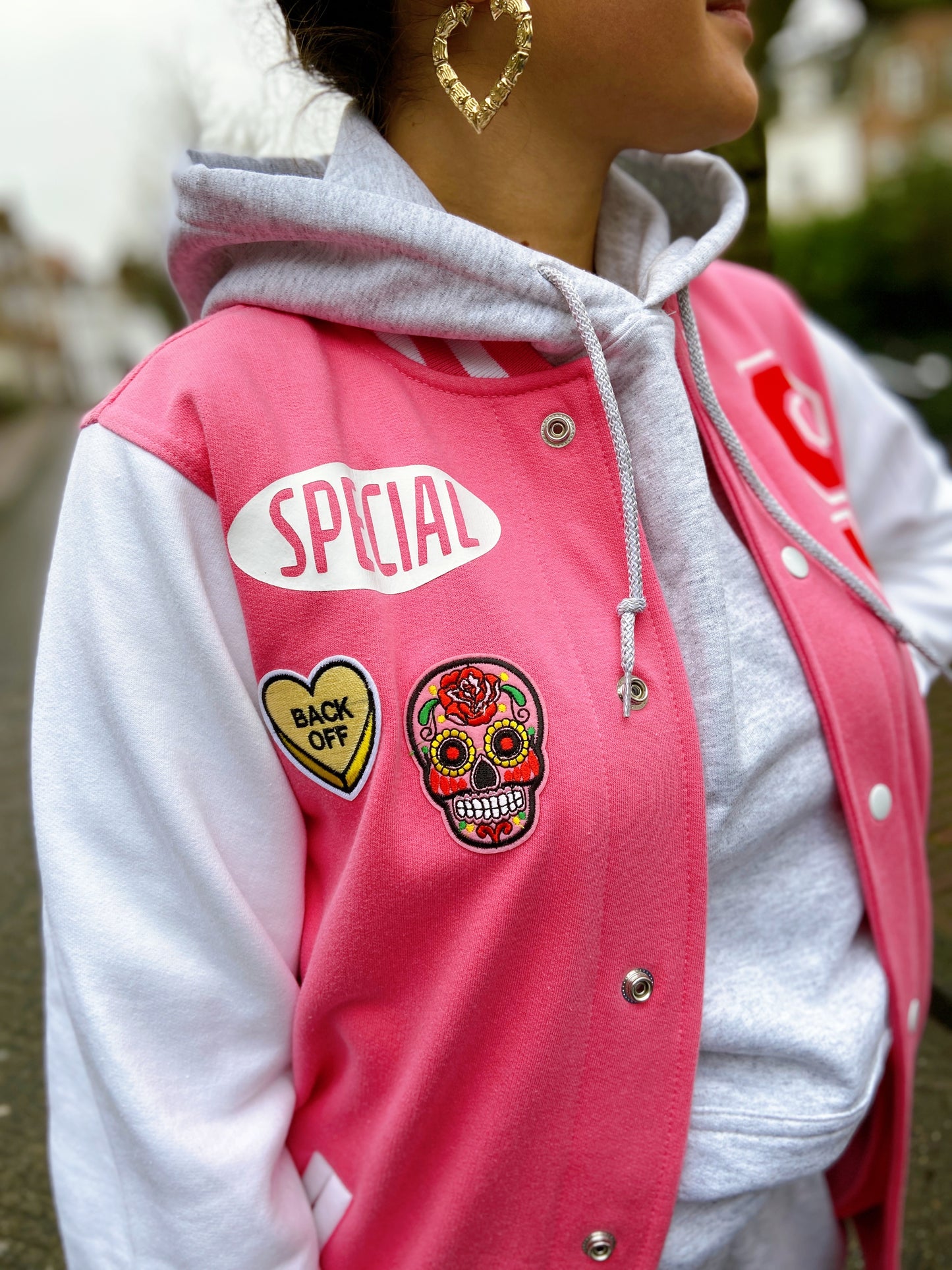 SOLD OUT ''Special'' Pink Baseball Jacket
