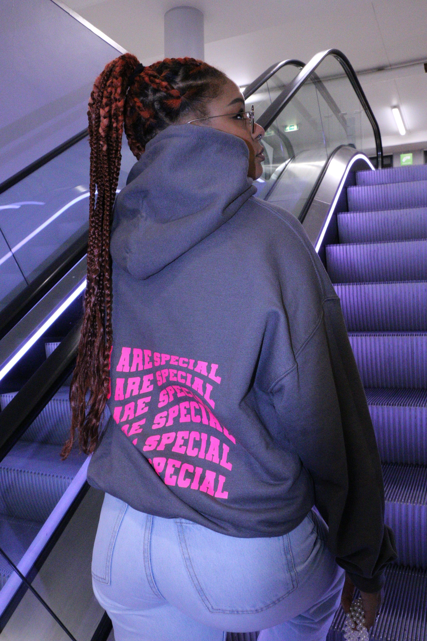 ''You Are Special'' Dark Grey Hoodie