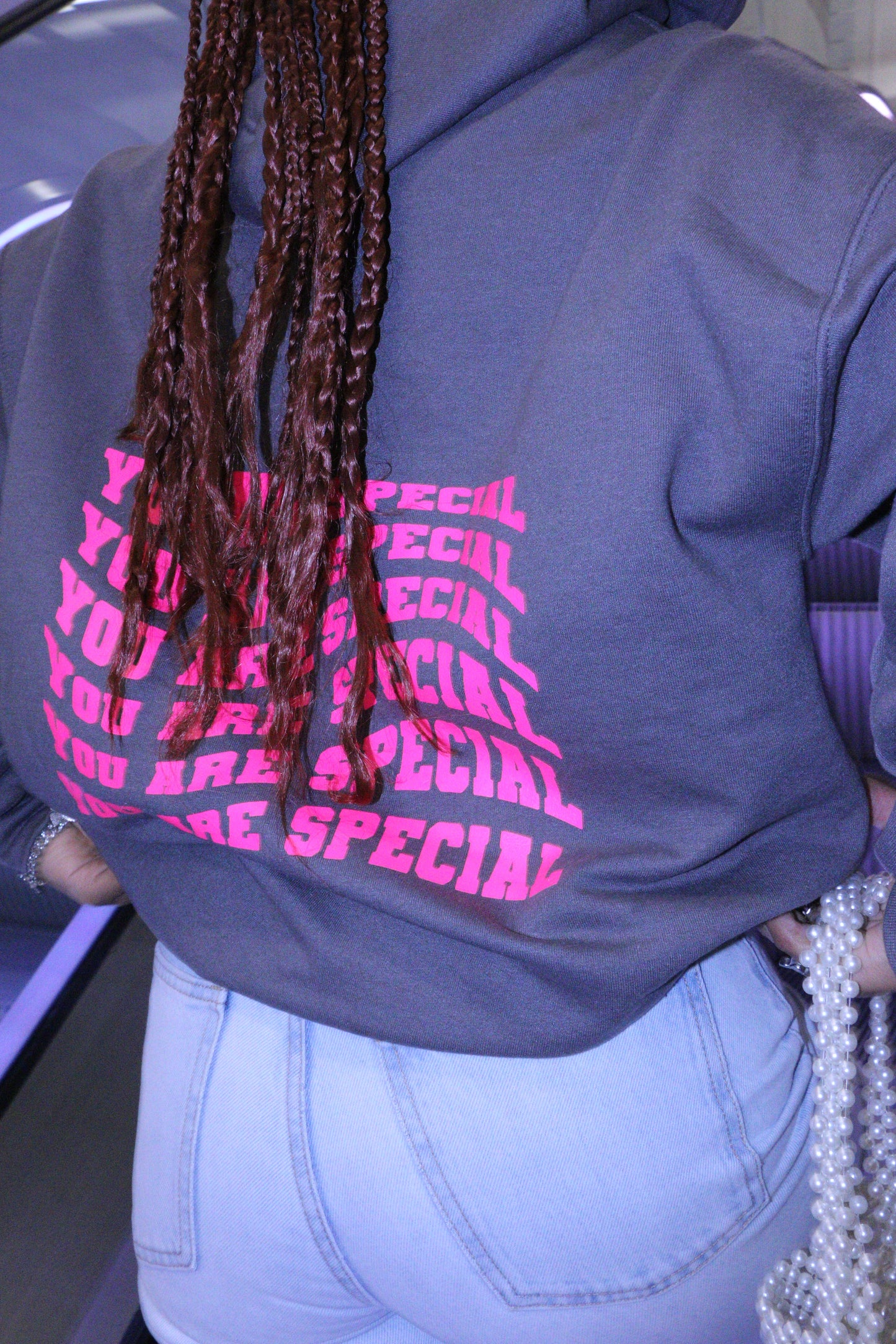 ''You Are Special'' Dark Grey Hoodie