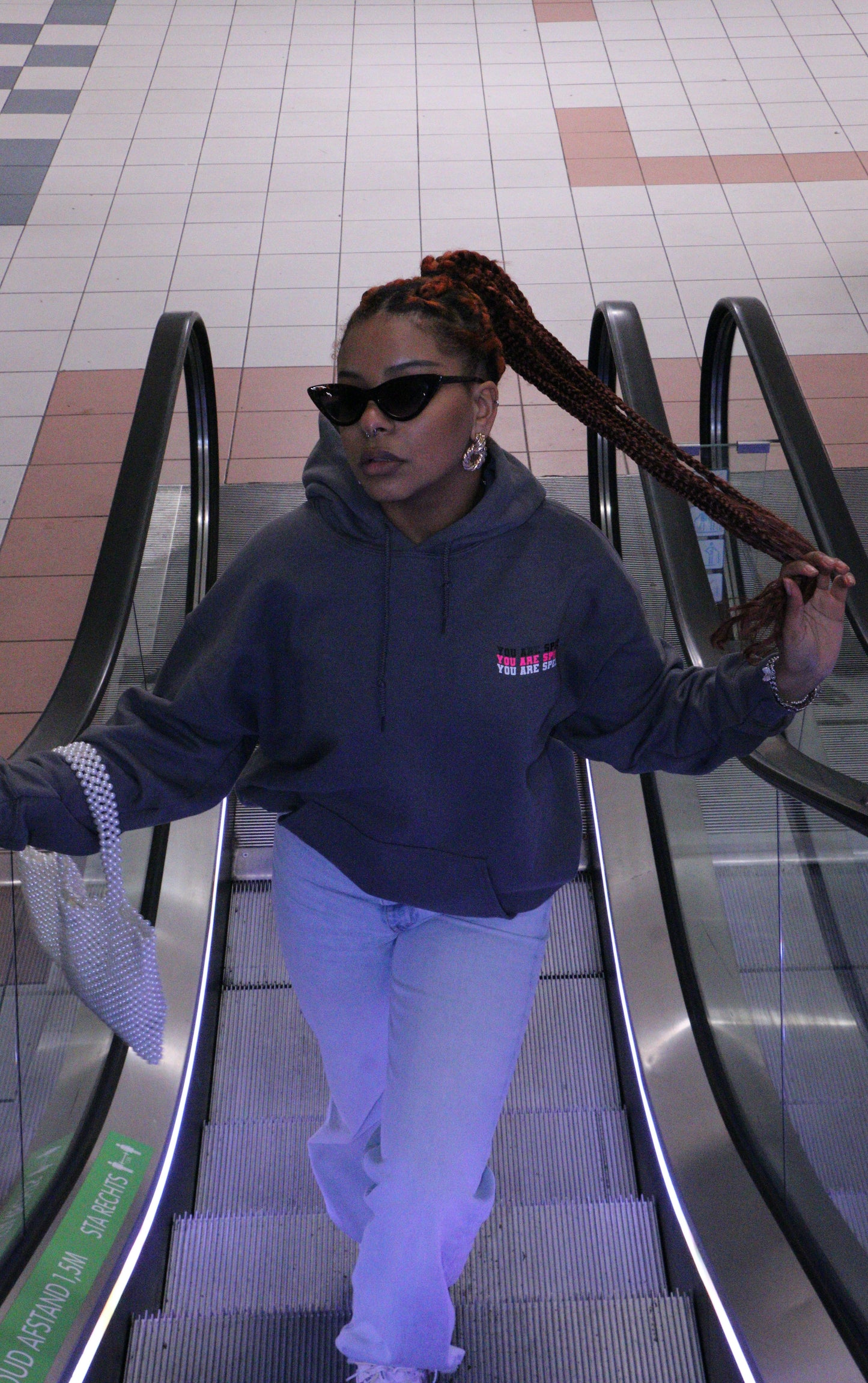 ''You Are Special'' Dark Grey Hoodie