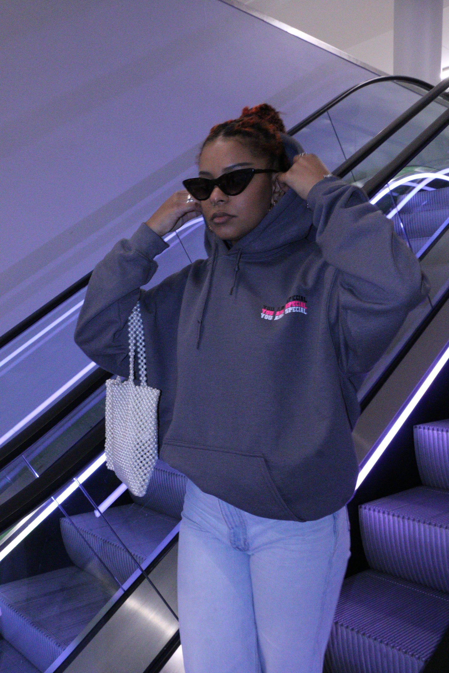 ''You Are Special'' Dark Grey Hoodie
