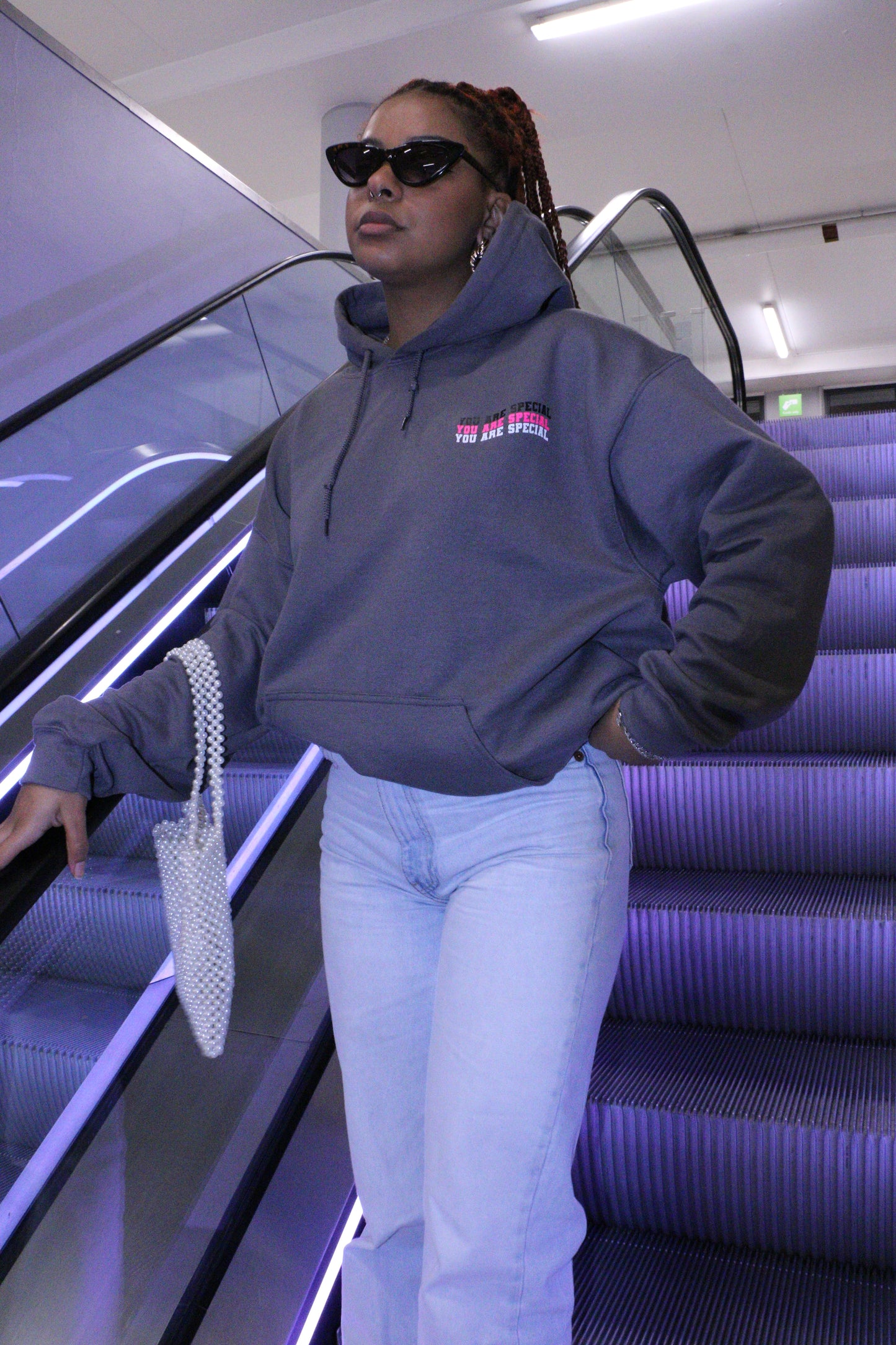 ''You Are Special'' Dark Grey Hoodie