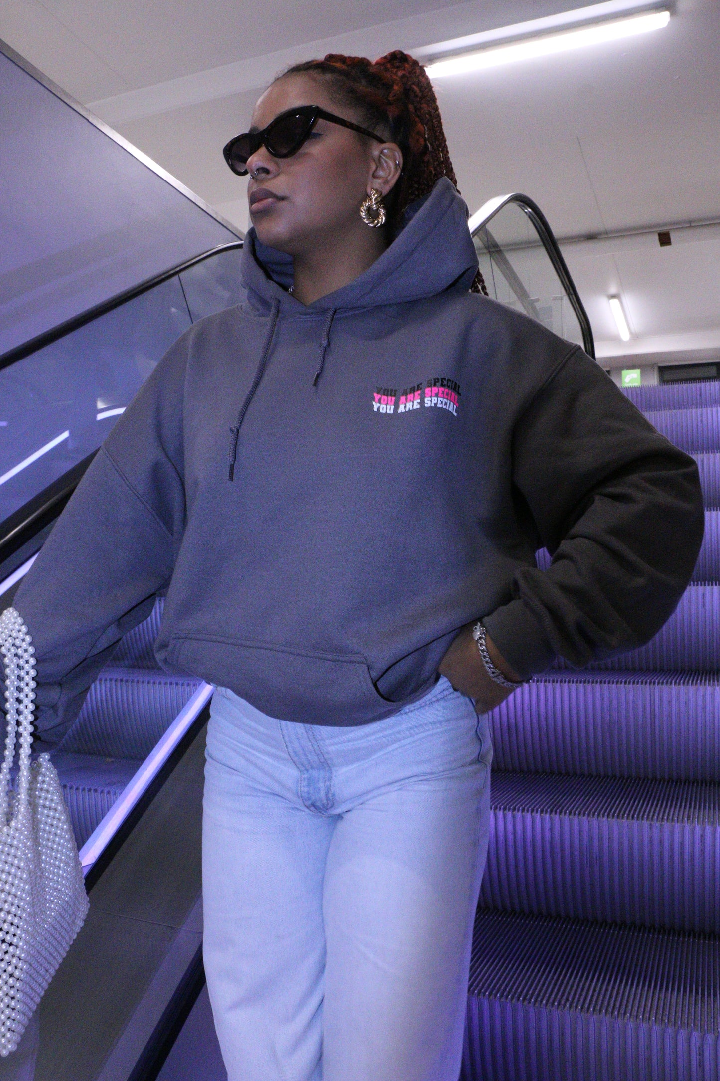 ''You Are Special'' Dark Grey Hoodie